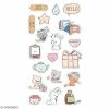 Artemio Stickers Puffies So Cute - Guérison - 19 Autocollants