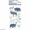Artemio Stickers Puffies Woodland - Animaux De La Forêt - 11 Autocollants