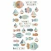 Artemio Stickers Puffy Mes Jolies Comptines - Poissons - 26 Pcs