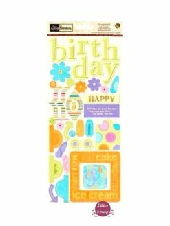 Stickers Sandylion Anniversaire 32 X 14 Cm Scrapbooking