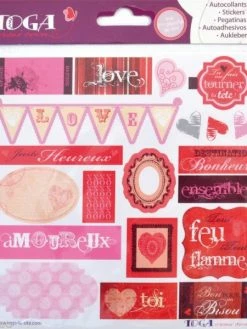 Draeger By Toga Stickers Scrapbooking - Amour Toujours - Toga X 39
