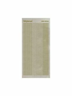 Find It™ Stickers Shiny Détails 001 - Ronds Paillettés Or