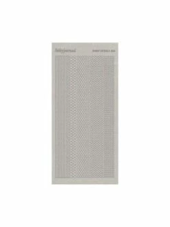 Find It™ Stickers Shiny Détails 004 - Ovales Paillettés Argent