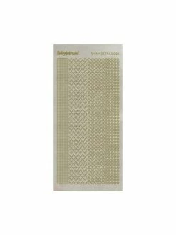 Find It™ Stickers Shiny Détails 006 - Fleurs Paillettés Or