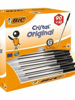 Stylo à Bille Cristal Original, Value Pack - Noir - Bic