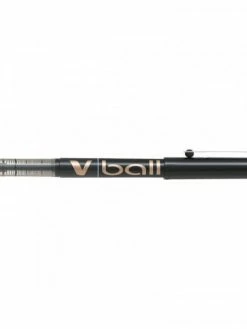 Stylo Gel V-Ball 1.0 Pointe Moyenne Noir Pilot