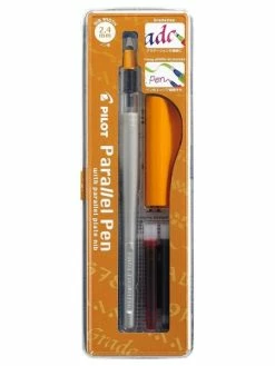Stylo Plume Pour Calligraphie - Parallel Pen Pilot - Orange - 2,4 Mm
