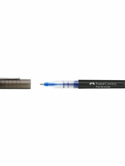 Stylo Roller Free Ink Broad 1,5mm Bleu Faber-Castell