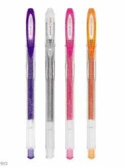 Stylo UniBall Signo écriture 1 Mm Pailleté