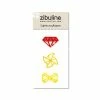 Zibuline Sujets Acryliques - Diamant / Moulin / Noeud Rouge / Jaune