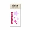 Zibuline Sujets Acryliques - Etoiles Rose / Parme