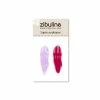 Zibuline Sujets Acryliques - Plumes Fuchsia / Parme