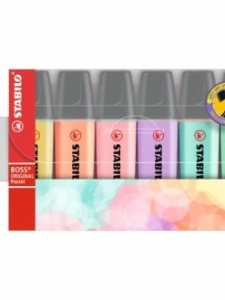 Stabilo Surligneur "Boss Original" Pastel, étui De 6