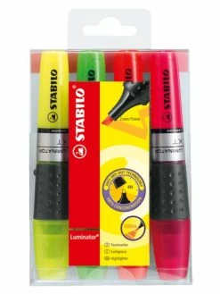 Surligneur "Luminator" - Etui De 4 - Stabilo