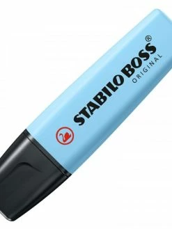Surligneur - STABILO BOSS ORIGINAL - Pastel - Fraîcheur De Bleu