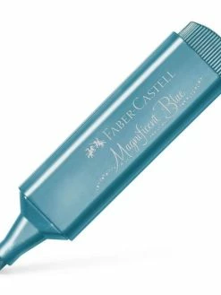 Faber-Castell Surligneur "Textliner 1546 Metallic" - Bleu