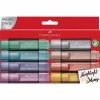 Faber-Castell Surligneur "Textliner 1546 Metallic" - Etui De 8