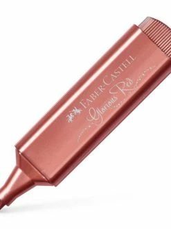 Faber-Castell Surligneur "Textliner 1546 Metallic" - Rouge