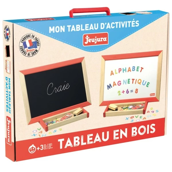 JEUJURA Tableau En Bois - Mon Tableau D'activités - 44 X 30cm 2 JEUJURA Tableau En Bois - Mon Tableau D'activités - 44 X 30cm – Image 2