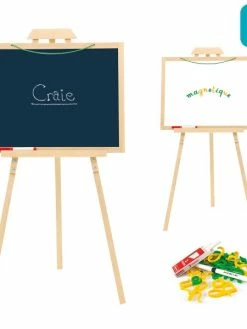 JEUJURA Tableau En Bois Sur Chevalet - 105 X 56 Cm