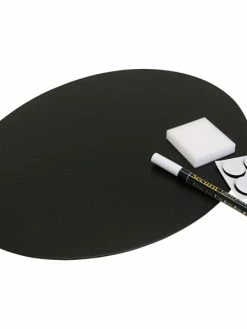 Creativ Company Tableau Noir Ovale - 47x32x0,3 Cm