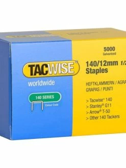 TACWISE - Agrafes 140/12 Mm, 5.000 Pièces, Galvanisé