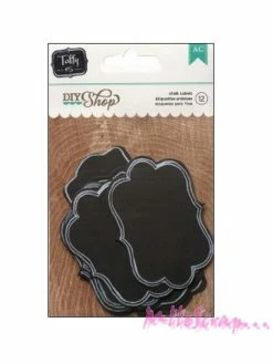Tags Effet Ardoise American Crafts - 12 Pièces