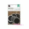Tags, étiquettes Rondes Effet Ardoise American Crafts - 10 Pièces