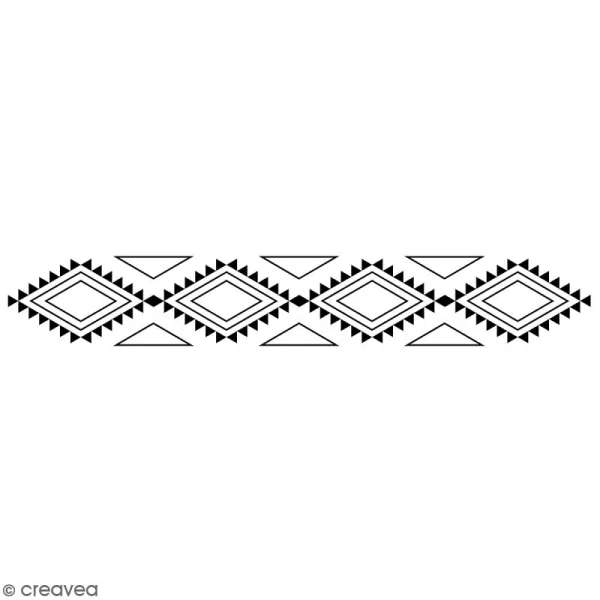 Tampon Bois Artemio - Totem Bannière - 2,6 X 10 Cm 1 Tampon Bois Artemio - Totem Bannière - 2,6 X 10 Cm