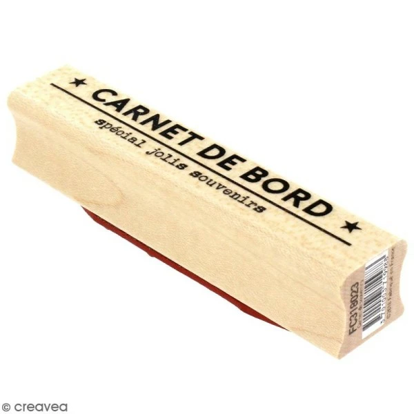 Tampon Bois Florilèges Design - Carnet De Souvenirs - 10 X 2 Cm 1 Tampon Bois Florilèges Design - Carnet De Souvenirs - 10 X 2 Cm