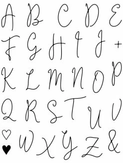 Tampon Clear Artemio - Alphabet - 30 Pcs 3 Tampon Clear Artemio - Alphabet - 30 Pcs -V-Zug shop tampon clear artemio alphabet 30 pcs p 2