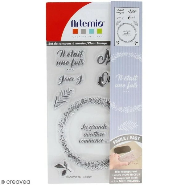 Tampon Clear Artemio - Love Mariage - 10 Pcs 1 Tampon Clear Artemio - Love Mariage - 10 Pcs