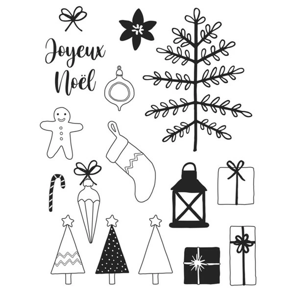 Tampon Clear Artemio - Woodsy Christmas - Noël - 26 Pcs 2 Tampon Clear Artemio - Woodsy Christmas - Noël - 26 Pcs – Image 2