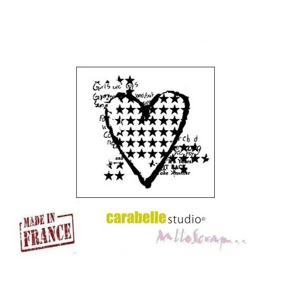 Tampon Cœur - Carabelle Studio 1 Tampon Cœur - Carabelle Studio
