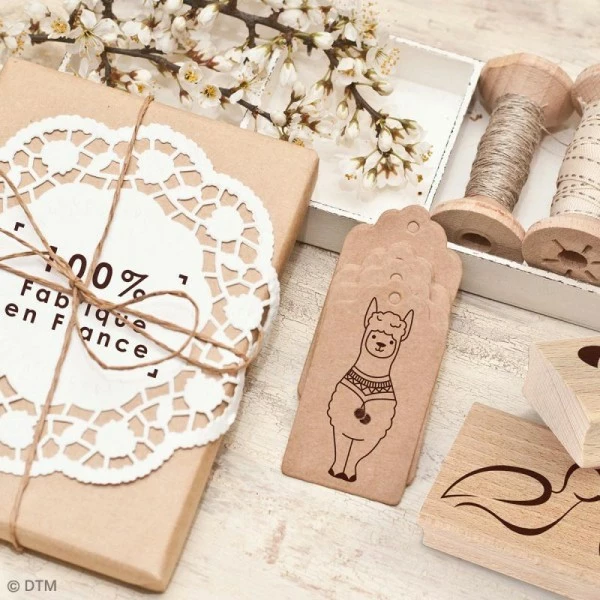 Tampon En Bois Graine Créative - Lama - 5,5 X 4,5 Cm 2 Tampon En Bois Graine Créative - Lama - 5,5 X 4,5 Cm – Image 2