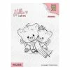 Tampon Transparent Clear Stamp Scrapbooking Nellie S Choice NOUNOURS LOVE 028
