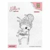 Tampon Transparent Clear Stamp Scrapbooking Nellie S Choice OISEAU BICHE 027