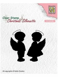 NELLIE S CHOICE Tampon Transparent Clear Stamp Scrapbooking Nellie's Choice ANGE NOEL 008