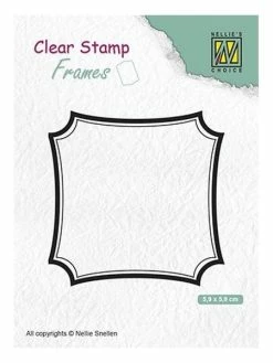 NELLIE S CHOICE Tampon Transparent Clear Stamp Scrapbooking Nellie's Choice CADRE 001
