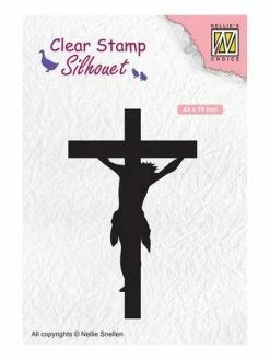 NELLIE S CHOICE Tampon Transparent Clear Stamp Scrapbooking Nellie's Choice CHRIST CROIX 058