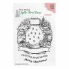 NELLIE S CHOICE Tampon Transparent Clear Stamp Scrapbooking Nellie's Choice JOYEUX NOEL 020