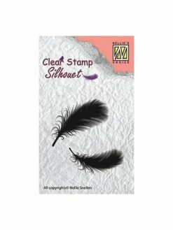 NELLIE S CHOICE Tampon Transparent Clear Stamp Scrapbooking NELLIE'S CHOICE PLUME