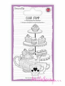 Tampon Transparent - Dovecraft - Afternoon Tea