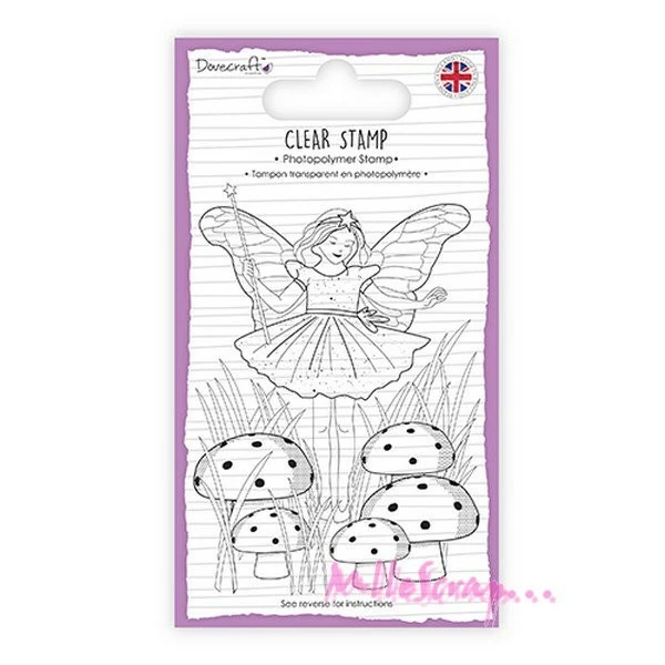 Tampon Transparent - Dovecraft - Fée 1 Tampon Transparent - Dovecraft - Fée