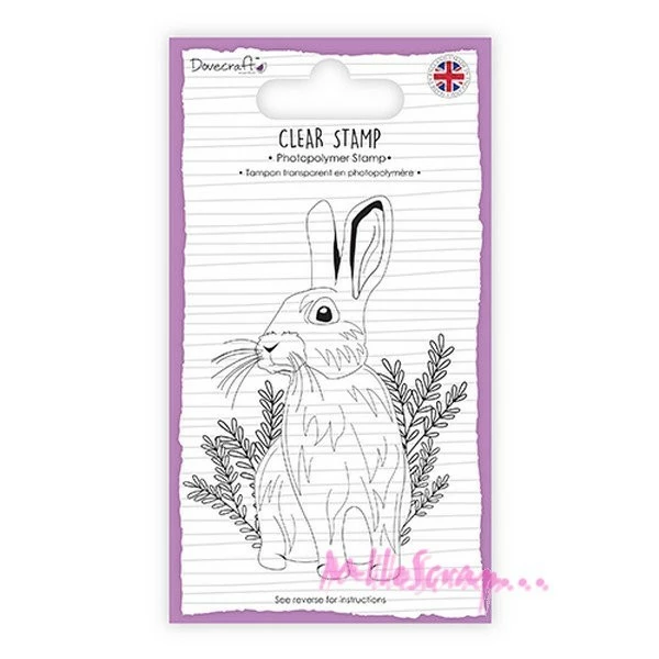 Tampon Transparent - Dovecraft - Lapin 1 Tampon Transparent - Dovecraft - Lapin