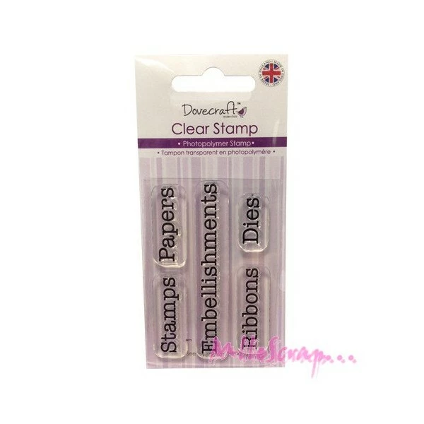 Tampon Transparent - Dovecraft 1 Tampon Transparent - Dovecraft