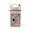 Tampon Transparent Enveloppe Cœur - Dovecraft