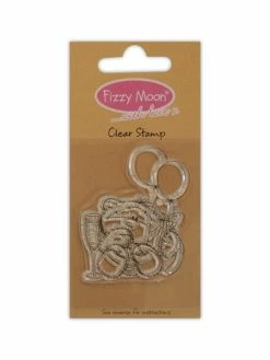 Dovecraft Tampon Transparent Fizzy Moon Ballons Et Verre De Champagne