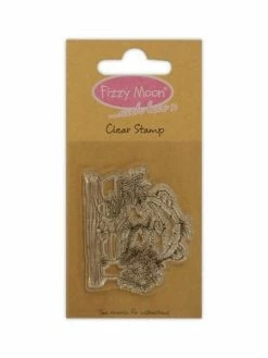 Dovecraft Tampon Transparent Fizzy Moon Fleurs