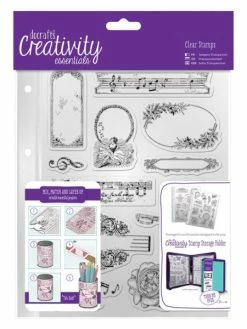 Tampon Transparent Musique DOCRAFTS